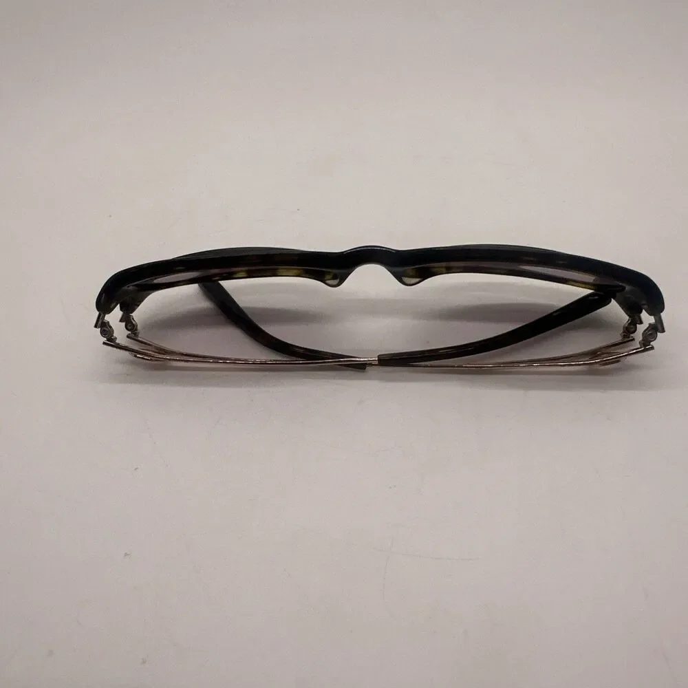 NINE WEST 350 0086 54/15/130 TORTOISE GOLD EYEGLASSES FRAMES ONLY GU71